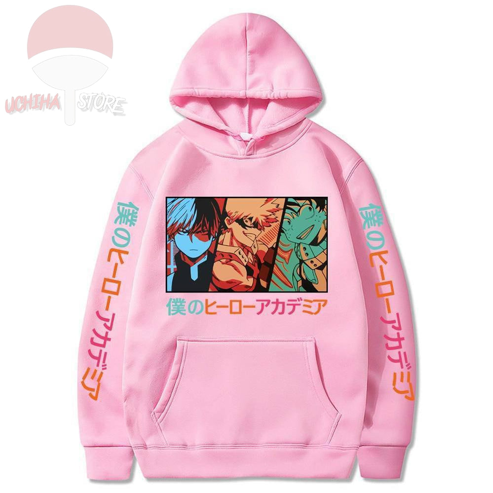 Trio My Hero Academia Hoodie - Uchiha Store