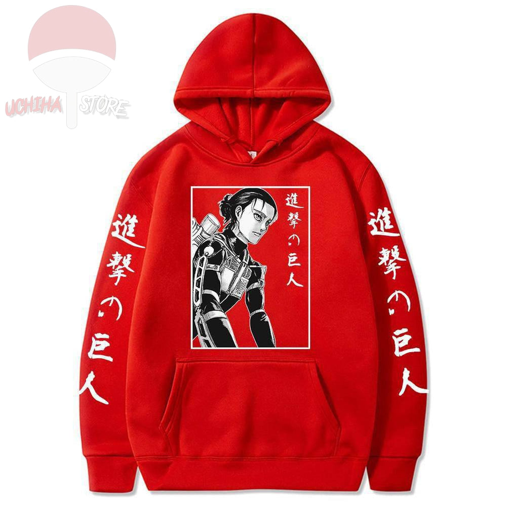 Eren New Attack on Titan Hoodie - Uchiha Store