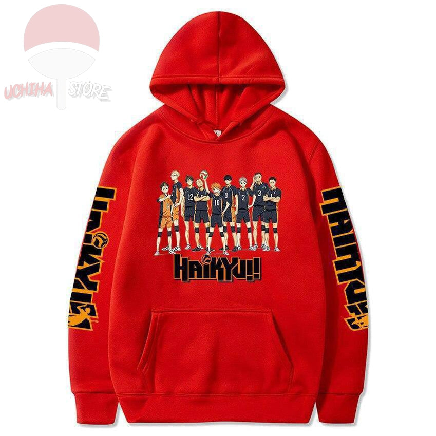 Haikyuu Karasuno Hoodie - Uchiha Store