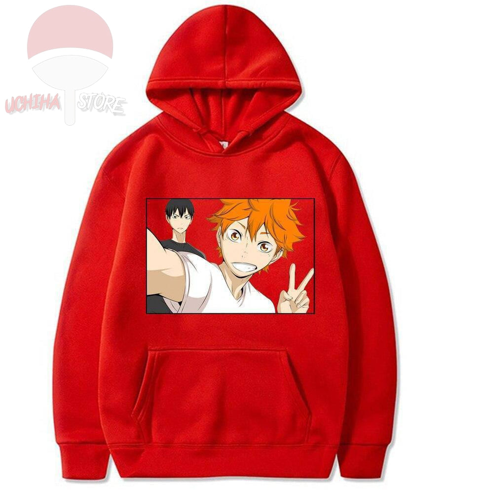 Haikyuu Peace Hoodie - Uchiha Store