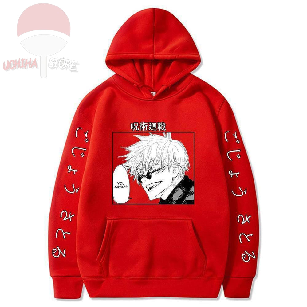 Jujutsu Kaisen Print Hoodie - Uchiha Store