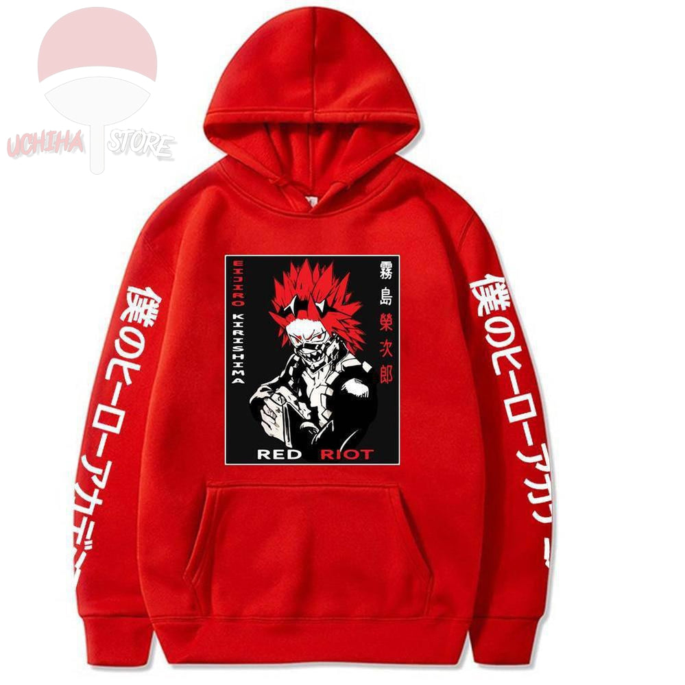 Kirishima My Hero Academia Hoodie - Uchiha Store