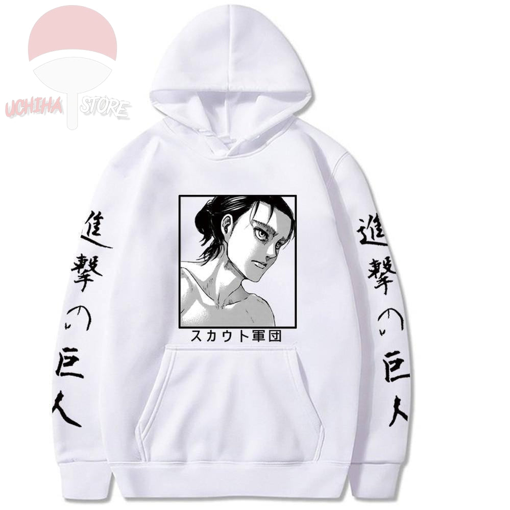 Eren Yeager AOT Hoodie - Uchiha Store