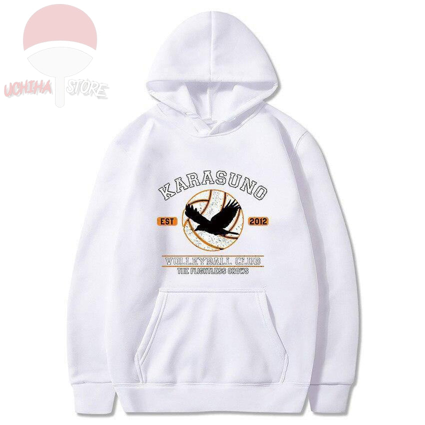 Haikyuu Karasuno Volleyball Club Hoodie - Uchiha Store