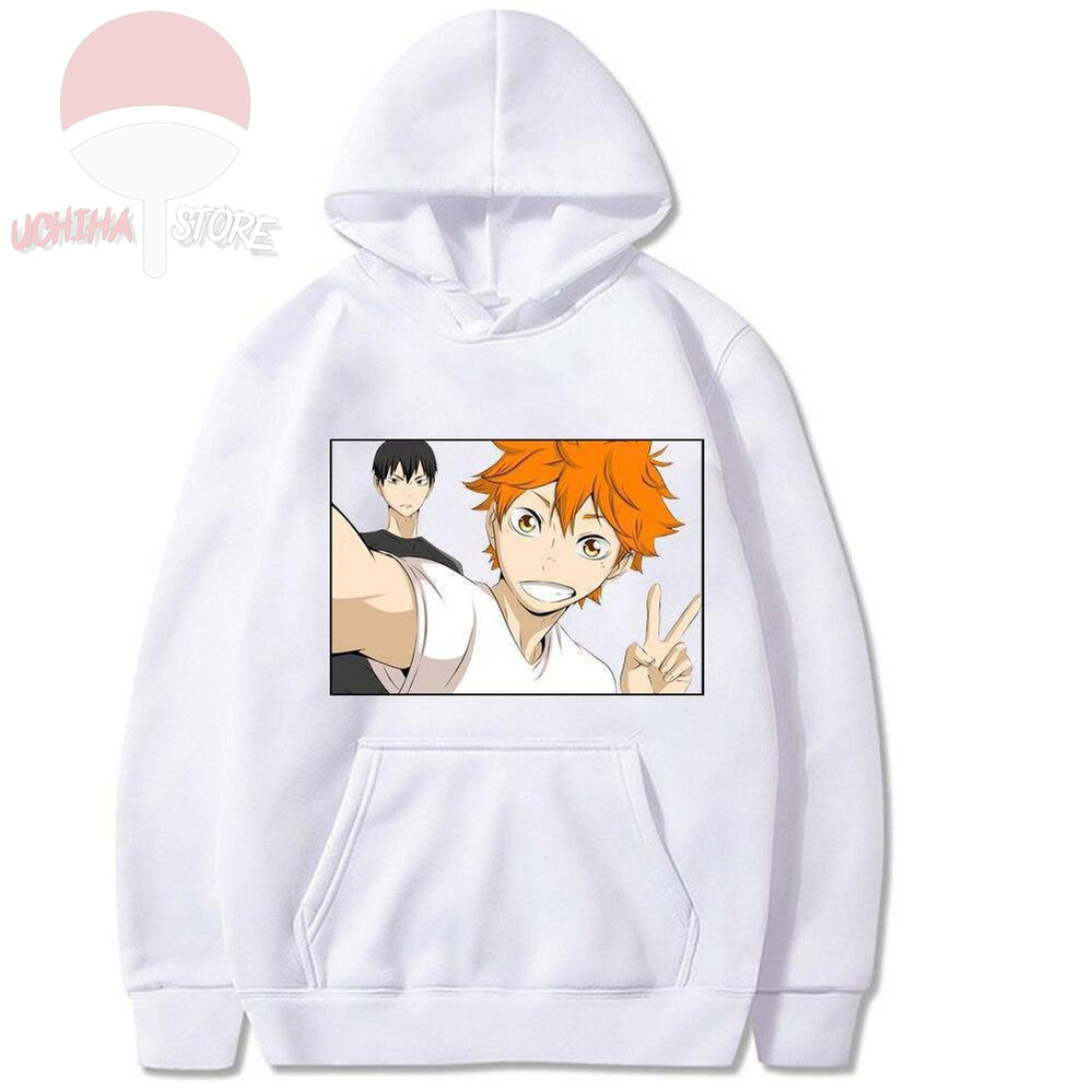 Haikyuu Peace Hoodie - Uchiha Store