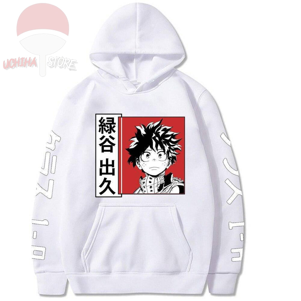 Izuku Midoriya Hero Academia Hoodie - Uchiha Store