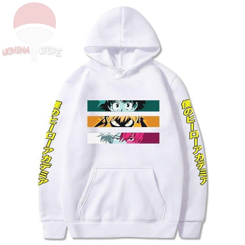 Trio 3 My Hero Academia Hoodie - Uchiha Store