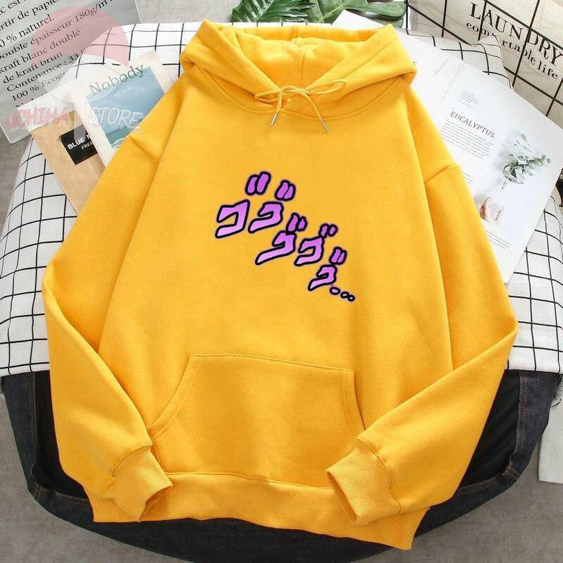 Jojos Bizarre Adventure Hoodie - Uchiha Store