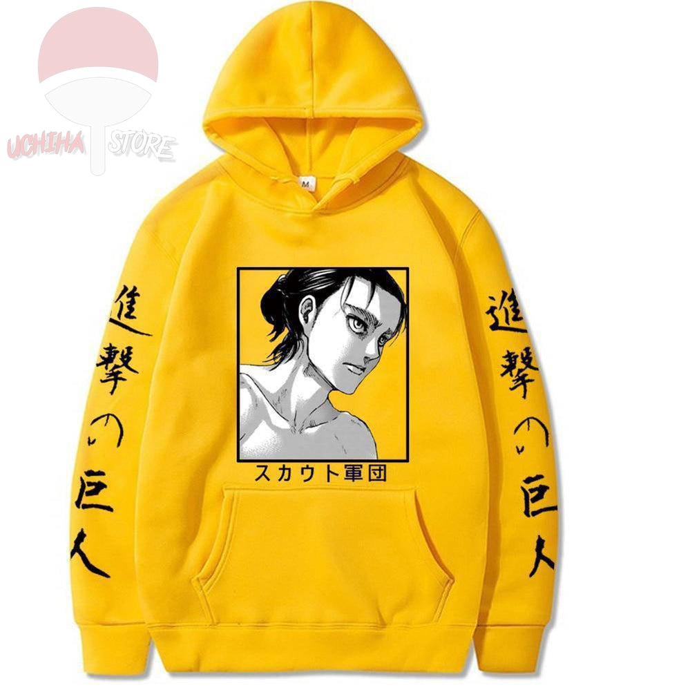 Eren Yeager AOT Hoodie - Uchiha Store