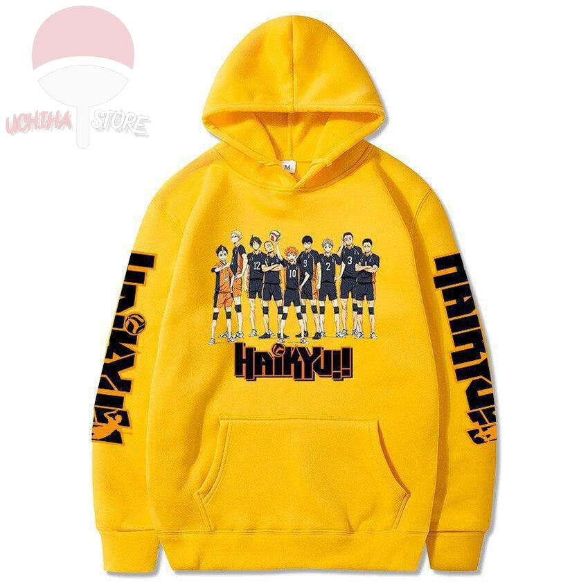 Haikyuu Karasuno Hoodie - Uchiha Store