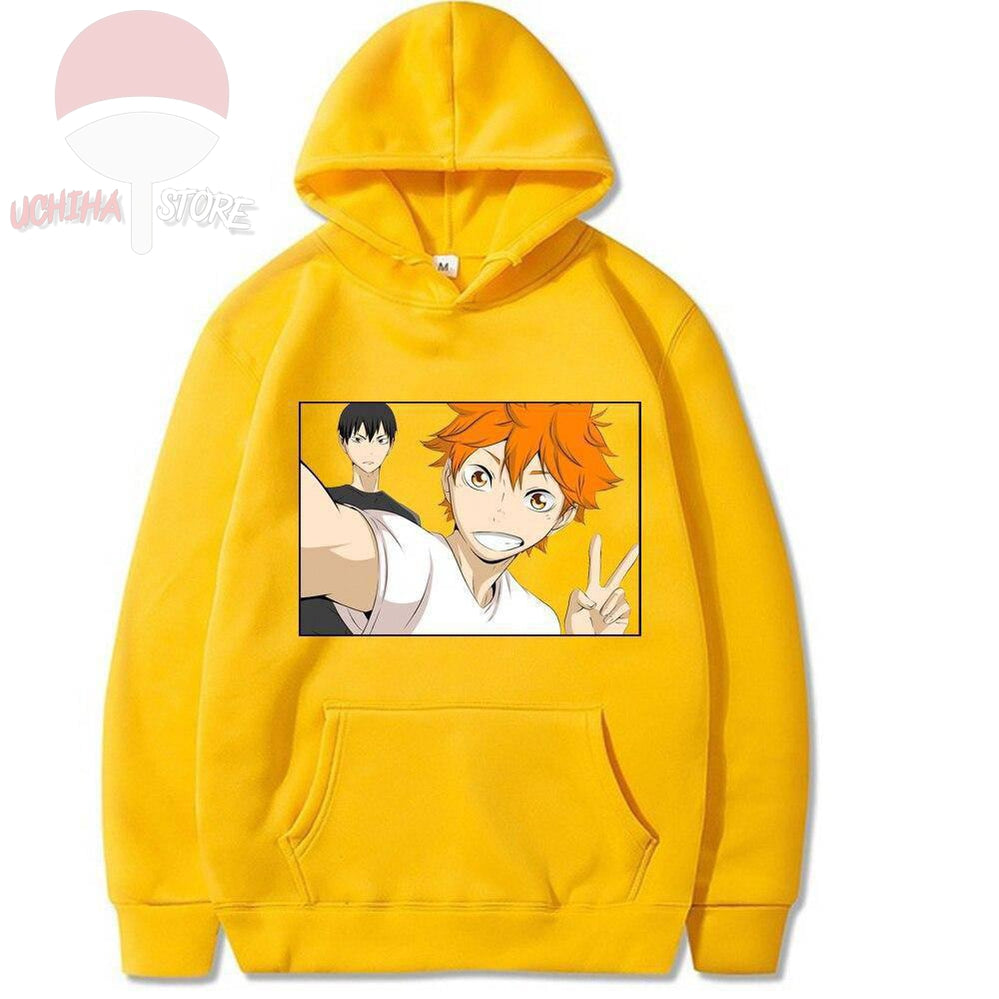 Haikyuu Peace Hoodie - Uchiha Store