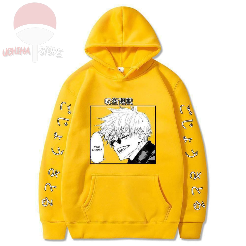 Jujutsu Kaisen Print Hoodie - Uchiha Store