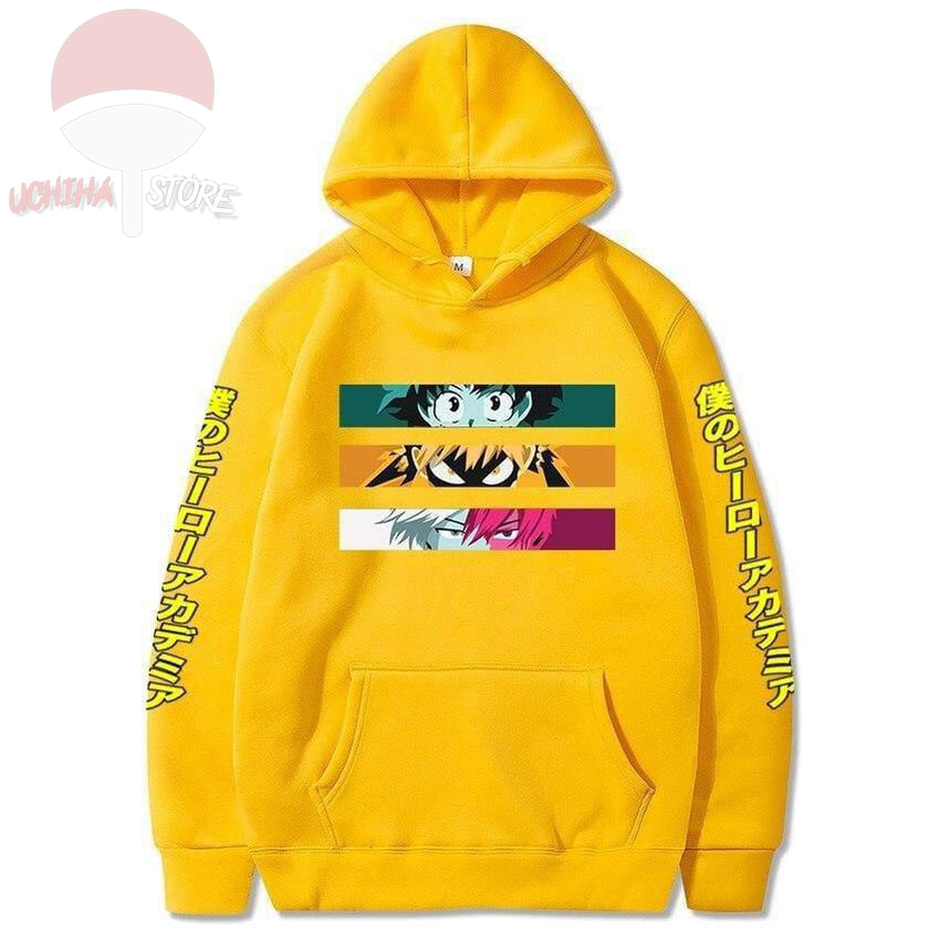 Trio 3 My Hero Academia Hoodie - Uchiha Store