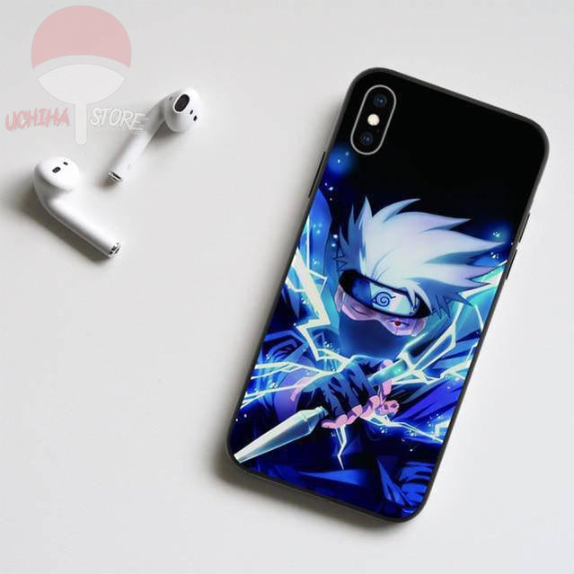 Sasuke & Kakashi LED Phone Case For iPhone - Uchiha Store
