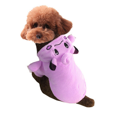 Clefairy Dog & Cat Hoodie
