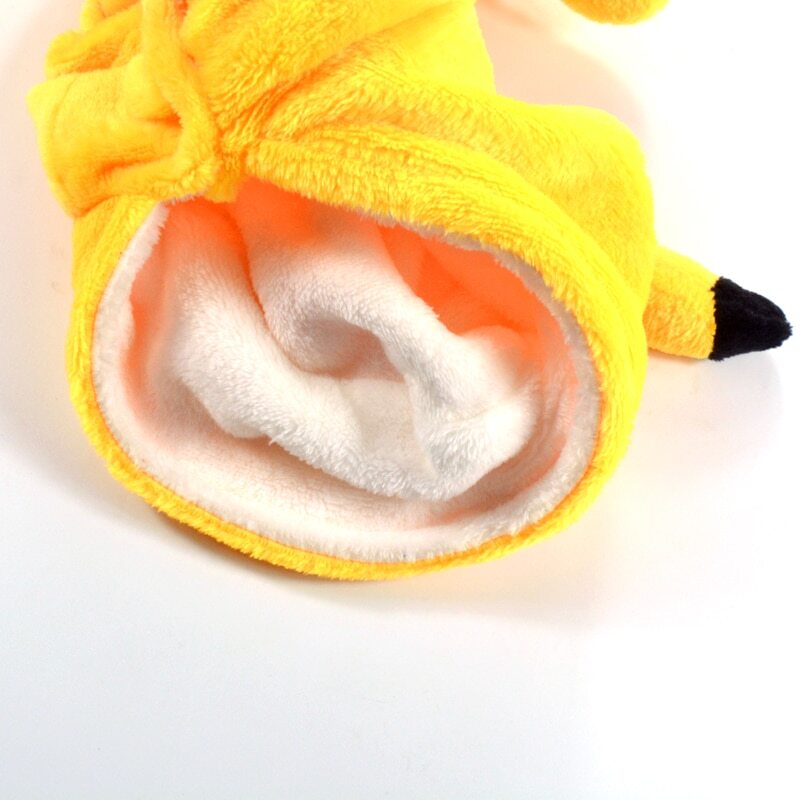 Pikachu Dog & Cat PLUSH Winter Hoodie