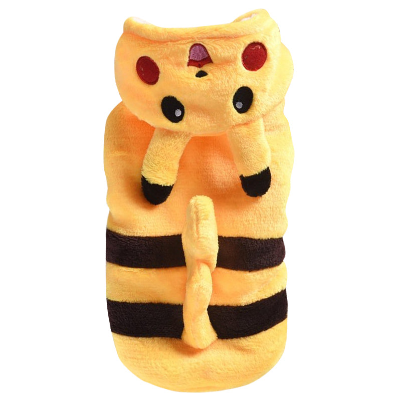 Pikachu Dog & Cat PLUSH Winter Hoodie