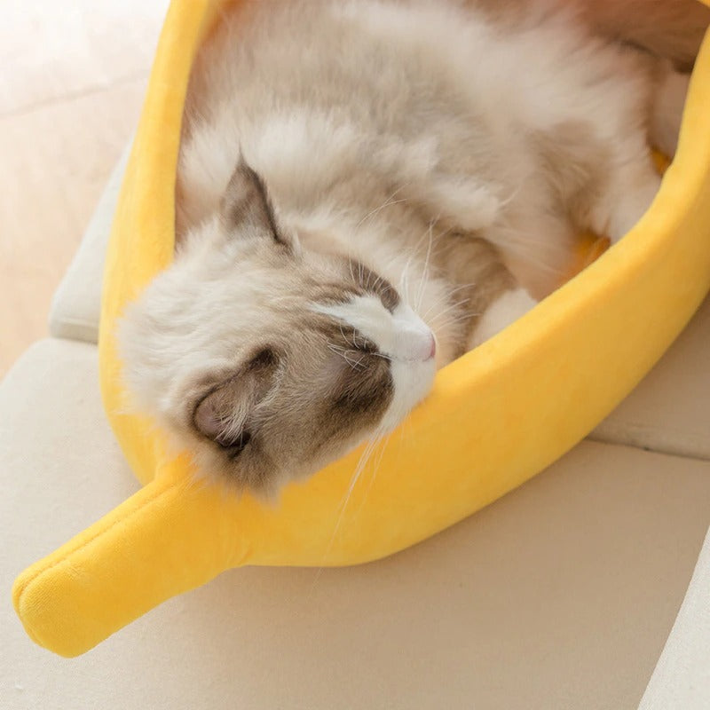 Bananen-Haustierbett
