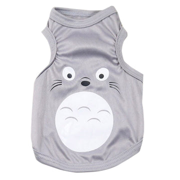Ärmelloses Totoro-Shirt